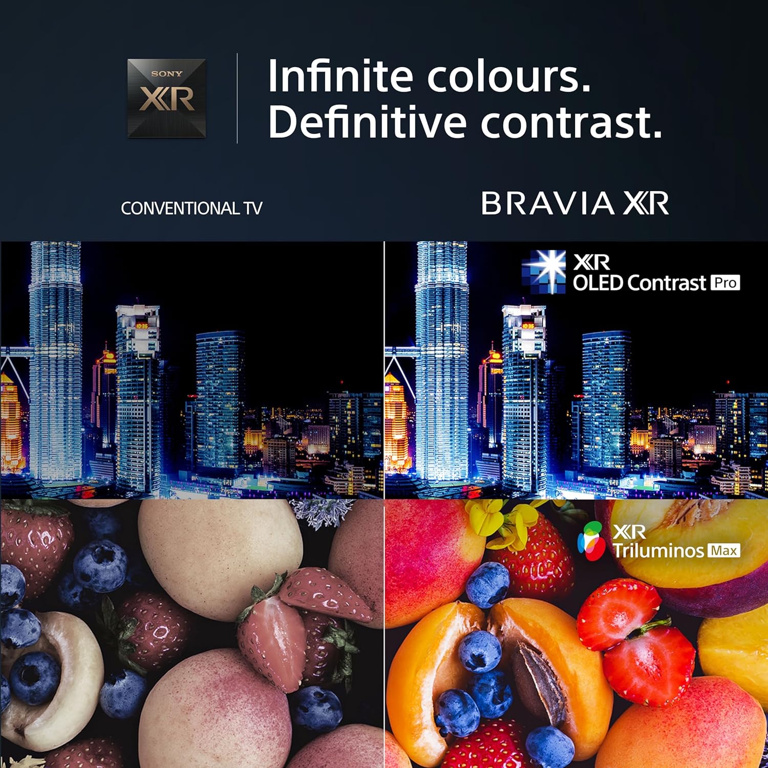 Sony BRAVIA XR, XR-77A95L, 77 Inch, QD-OLED, Smart TV, 4K HDR, Google TV, ECO PACK, BRAVIA CORE, Perfect for PlayStation5, Seamless Edge Design, 5 Year Warranty image 2 Sony BRAVIA XR, XR-77A95L, 77 Inch, QD-OLED, Smart TV, 4K HDR, Google TV, ECO PACK, BRAVIA CORE, Perfect for PlayStation5, Seamless Edge Design, 5 Year Warranty image 2